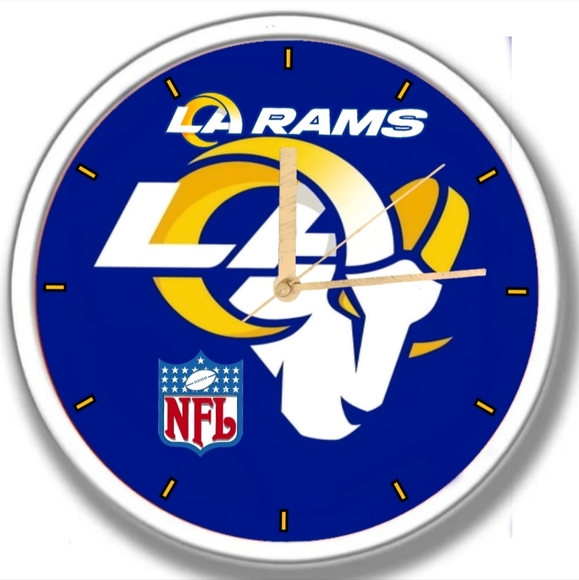 LA rams led clock personalized - Picture 1 of 4